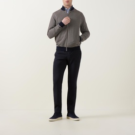 Structure Zip Sweatshirt