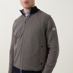 Structure Zip Sweatshirt