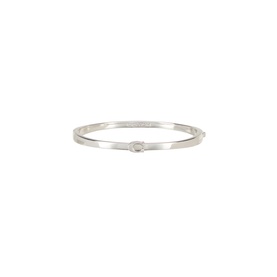 Monogram Hinged Bangle