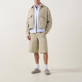Hemp Tucker Logo Bomber Jacket