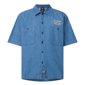Logo Denim Workwear Shirt