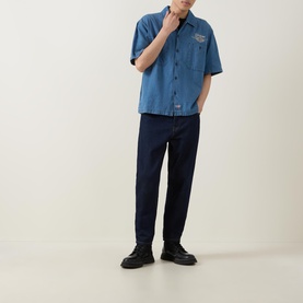 Logo Denim Workwear Shirt