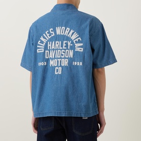 Logo Denim Workwear Shirt