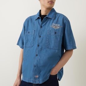 Logo Denim Workwear Shirt