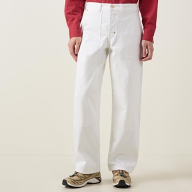 Trucker Double Knee Straight Leg Jeans