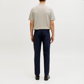 Emil Zip Knitted Polo Sweater