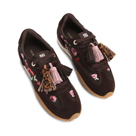 Lavender Floral Trainers