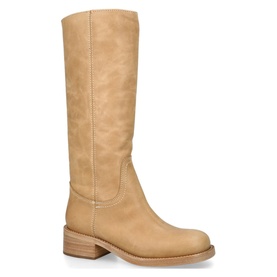 Riggs Leather Knee High Boots