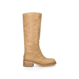 Riggs Leather Knee High Boots