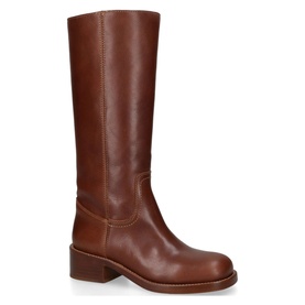 Riggs Leather Knee High Boots