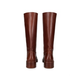 Riggs Leather Knee High Boots