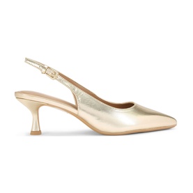 Tilly Metallic Slingback Heels