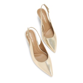 Tilly Metallic Slingback Heels