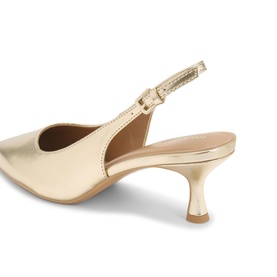 Tilly Metallic Slingback Heels