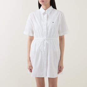 Flag Mini Shirt Dress