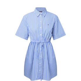 Stripe Mini Shirt Dress