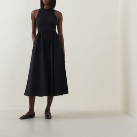 Flag Flared Dress