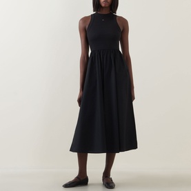 Flag Flared Dress