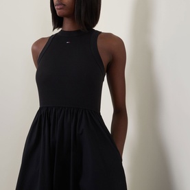 Flag Flared Dress