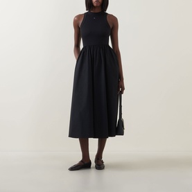 Flag Flared Dress
