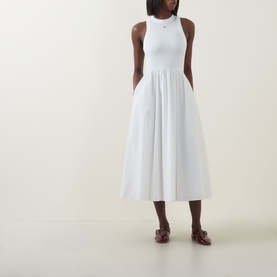 Flag Flared Dress
