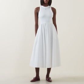 Flag Flared Dress