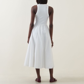 Flag Flared Dress