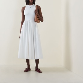 Flag Flared Dress