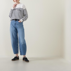 Jeanie Balloon Tapered Leg Jeans