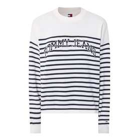 Varsity Stripe Sweatshirt