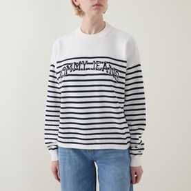 Varsity Stripe Sweatshirt