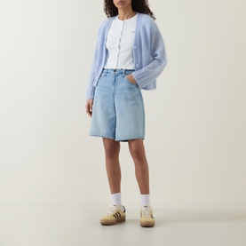 Flag Ribbed Cardigan