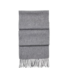 Pure Cashmere Fringed Scarf