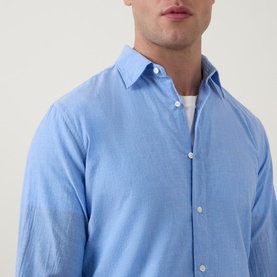 Chambray Casual Shirt