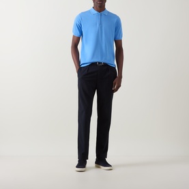 Regular Fit Zip Polo Shirt