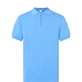 Regular Fit Zip Polo Shirt