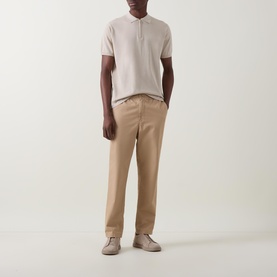 Regular Fit Zip Polo Shirt