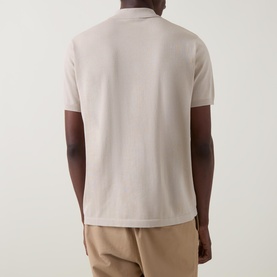 Regular Fit Zip Polo Shirt