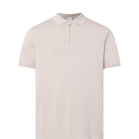Regular Fit Zip Polo Shirt