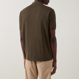 Regular Fit Zip Polo Shirt