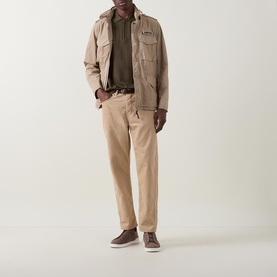 Regular Fit Zip Polo Shirt