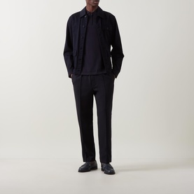 Regular Fit Zip Polo Shirt