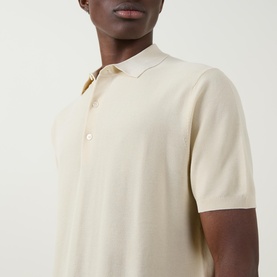 Garment-Dyed Polo Shirt