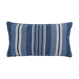 Kayah Liyana Cushion Indigo & Charcoal