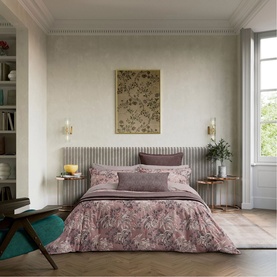 Katara Duvet Set Pink & Grey