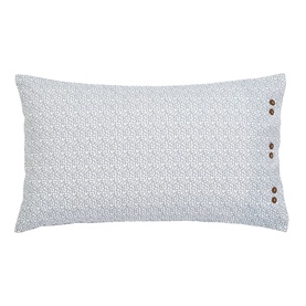 Alba Maira Pillowcase Pair Charcoal & Tan