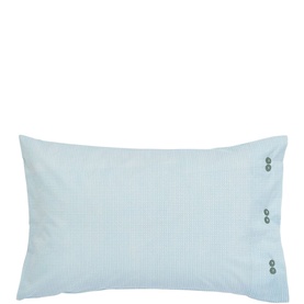 Emira Pillowcase Pair Teal & Green