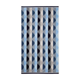 Kay/Liyana Towel Indigo & Charcoal