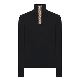 Cameron Logo Half-Zip Sweater