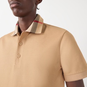 Check Collar Polo T-Shirt